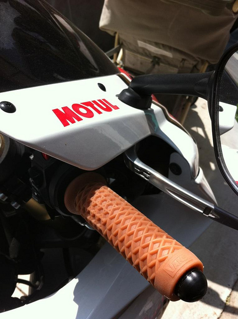 vans dirt bike grips