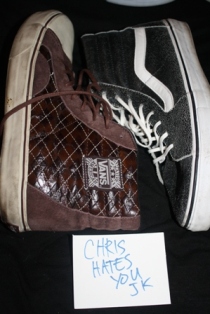 My first Vault cops the Native American LX and cracked leather Sk8-Hi