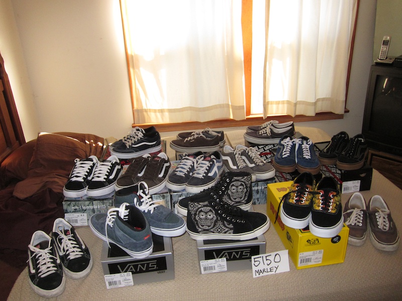 The whole collection...