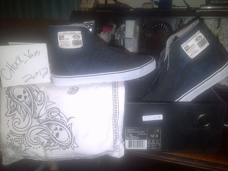 Sk8 Hi &quot;S&quot; (Mr.Cartoon) industrial/black indigo