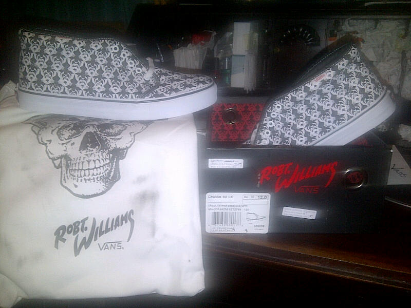 Chukka 69 LX (Robt.WlmsFaces) Blk/Wht