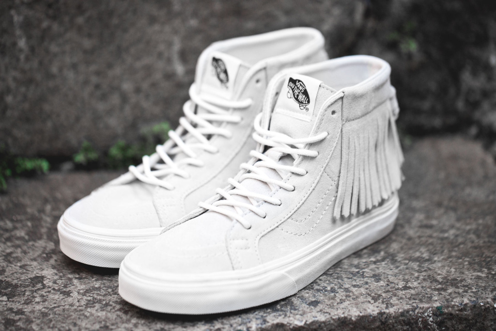 vans fringe high tops