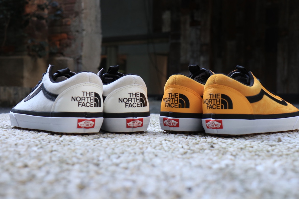 tnf vans yellow